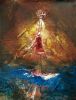 圣母与海  布面丙烯及油彩  105 x 80 cm 2007 中国私人收藏
